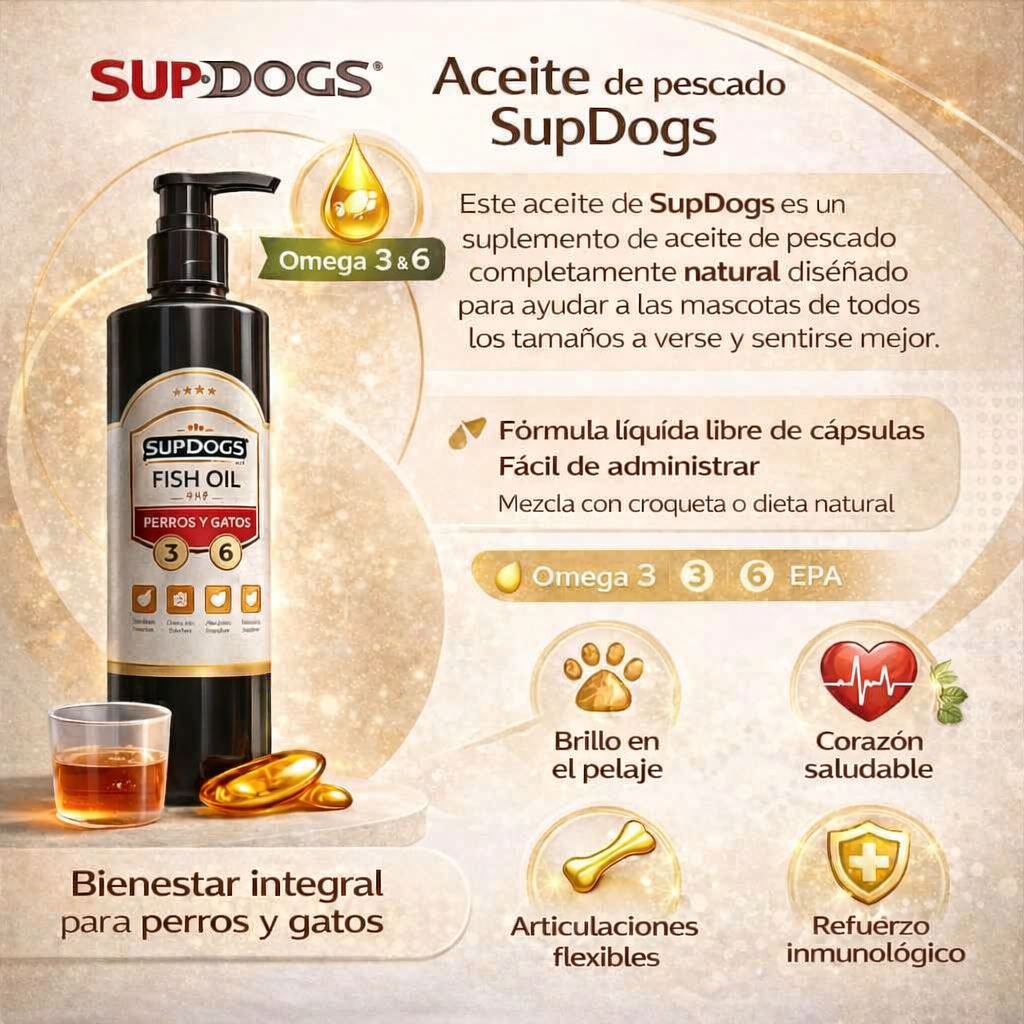 ACEITE DE PESCADO SUPDOGS