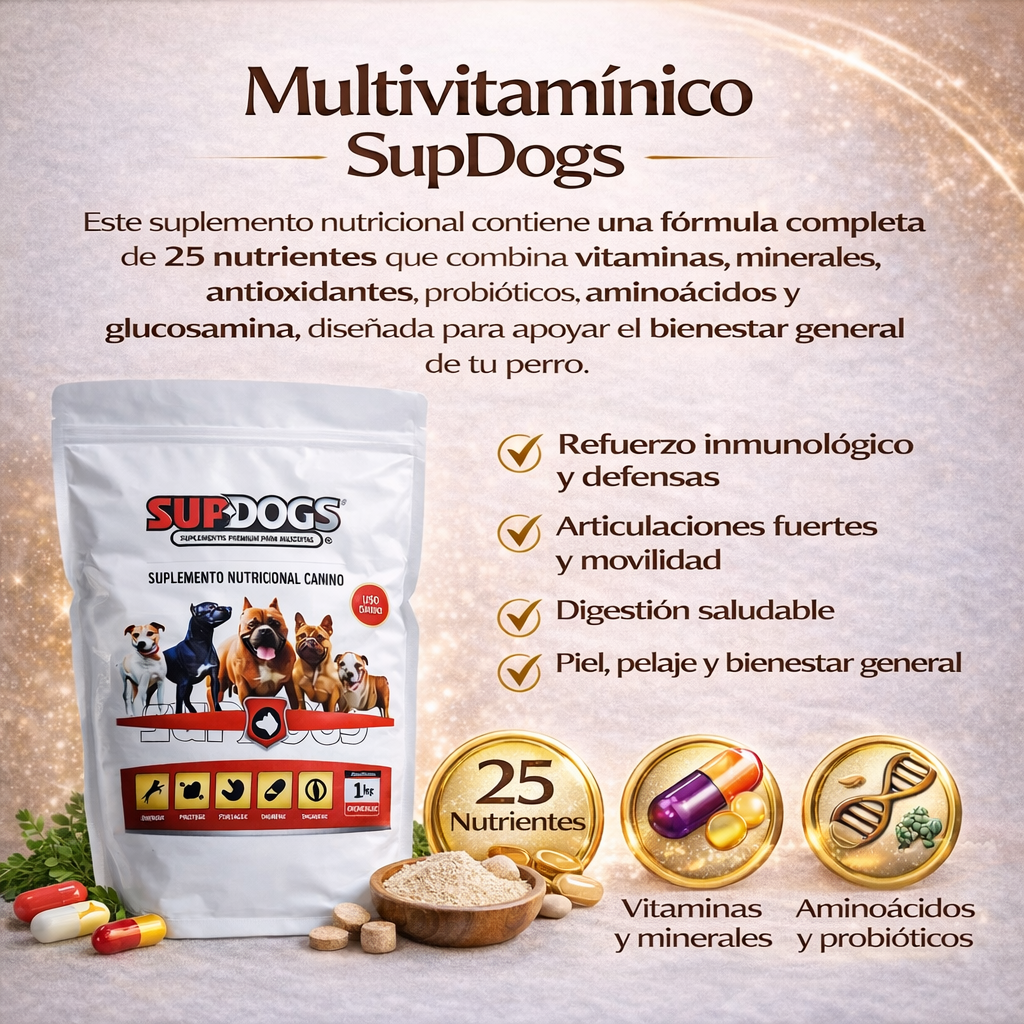 Supdogs x 3 unidades de 500 gramos
