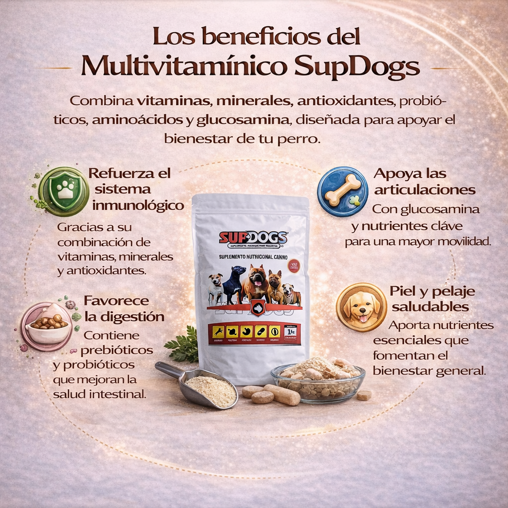 Supdogs x 3 unidades de 500 gramos